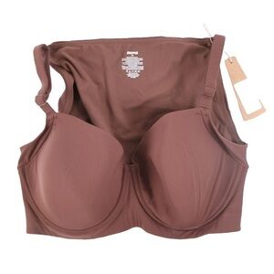 Skims Fits Everybody Full Coverage Back Smoother Bra, Clay 44DD NWT